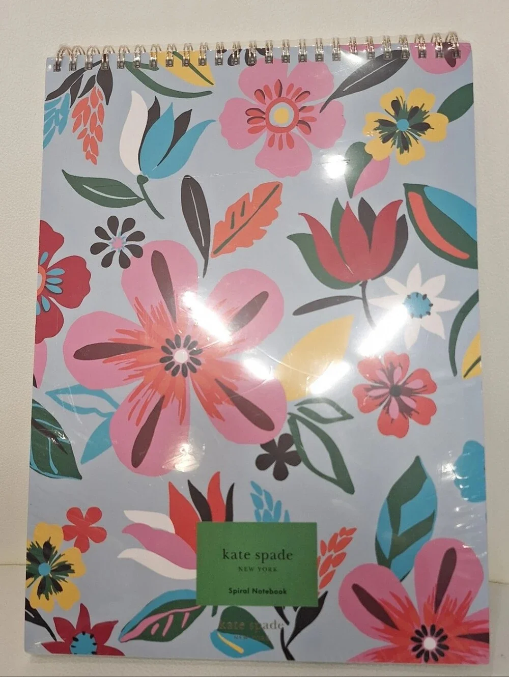 Kate Spade Safari Floral Top Spiral Notebook NWT